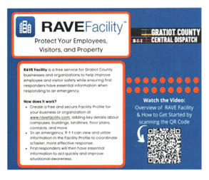 RAVE Facility informational graphic